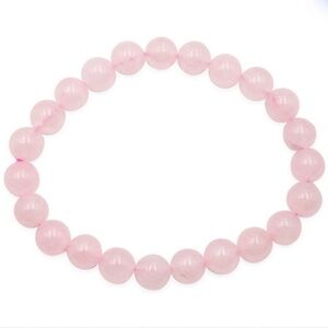 Chic Pink Beaded Bracelet